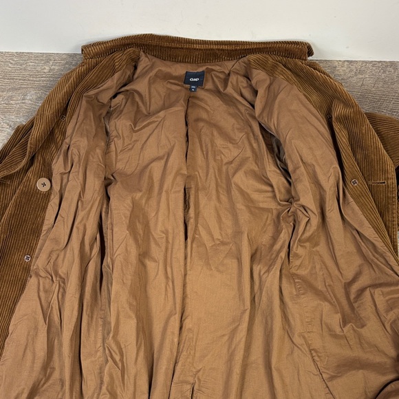 GAP Corduroy Belted Trench Coat – Women’s XL – Brown - Picture 5 of 11